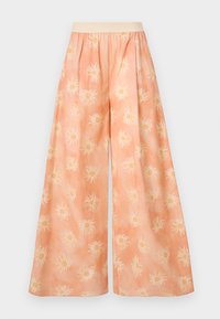 BERTA PRINT - Pantaloni - tuss peach