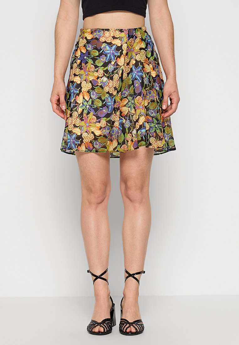 PATRIZIA PEPE A-lijn rok donkergroen