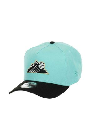 COLORADO ROCKIES MLB 25TH ANNIVERSARY SIDEPATCH COOPERSTOWN MINT - Cap - turquoise