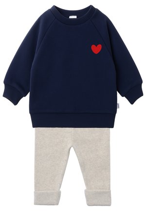 2 PIECE SET SMILEY HERZ - Leggings - Trousers - mehrfarbig