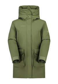 FLOEBERG HS THERMO HOODED COAT WOMEN - Jachetă de iarnă - dark marsh
