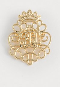 BOX PIN SCROLL - Piespraude - gold-coloured