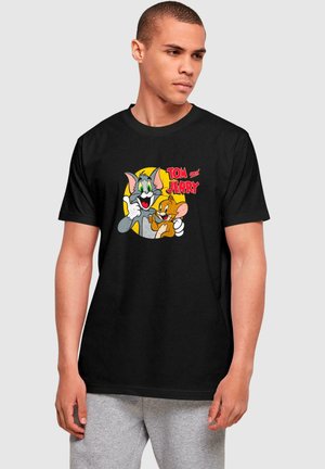 ABSOLUTE CULT TOM AND JERRY - THUMBS UP - Print T-shirt - black