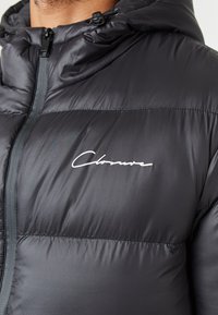 CLOSURE London RACER LOGO PUFFER JACKET - Téli dzseki - black
