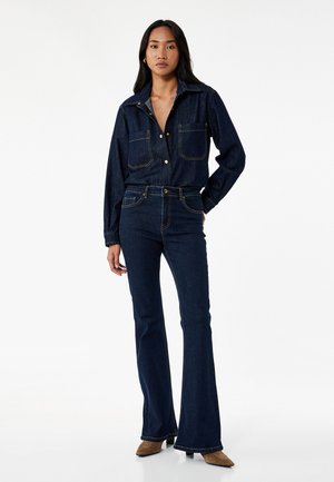 Flared jeans - blue