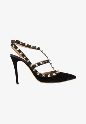 Valentino Garavani, ROCKSTUD SANDAL BLACK - Escarpins à talons hauts - black
