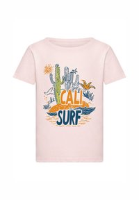 Merchcode CALI SURF - T-shirts med print - pink