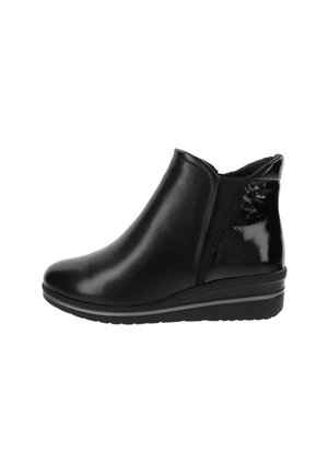 Bottines compensées - nero