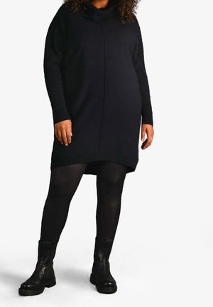 Gebreide jurk - black