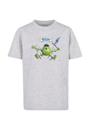 MONSTER UNIVERSITY - TAPED MIKE - Print T-shirt - heather grey