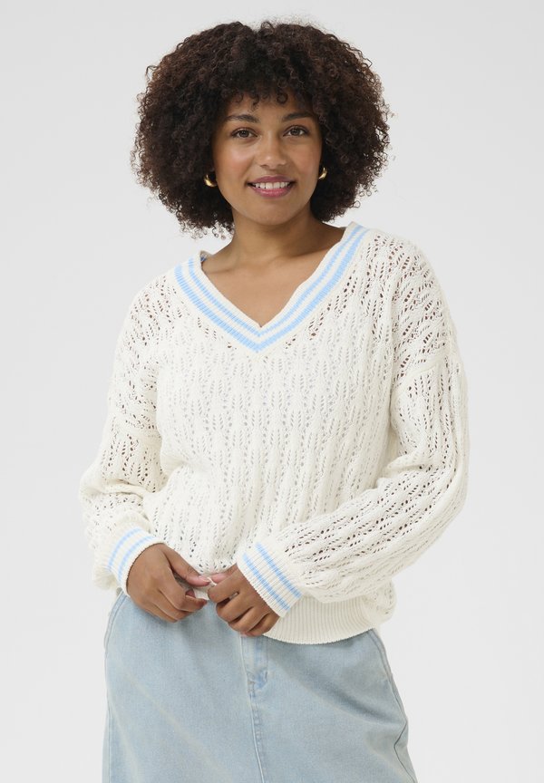 Strickpullover - marshmallow