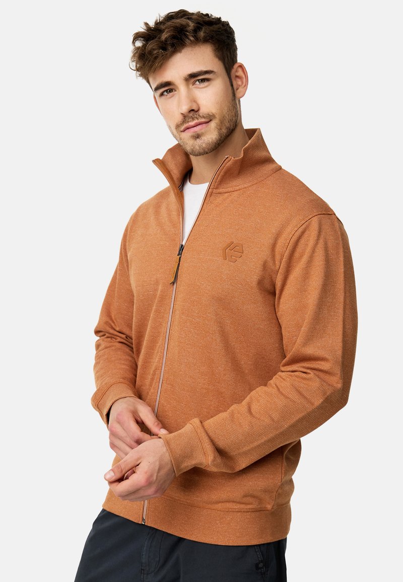 INDICODE JEANS YANIC - Sweatjakke - toffee