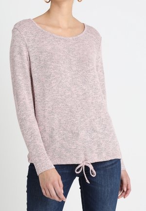 Neule - mottled light pink
