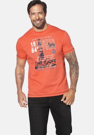 MORKHEIM - T-Shirt print - hellorange