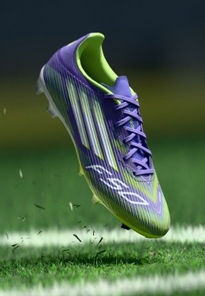 F50 LEAGUE FG/MG - Football boots firm ground - purple rush/footwear white/lucid lemon
