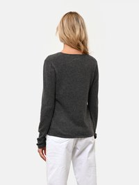 Just Cashmere NORMA - Cardigan - anthracite chiné