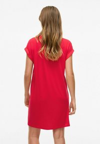 VILA MINI KURZARM - Päevakleit - racing red