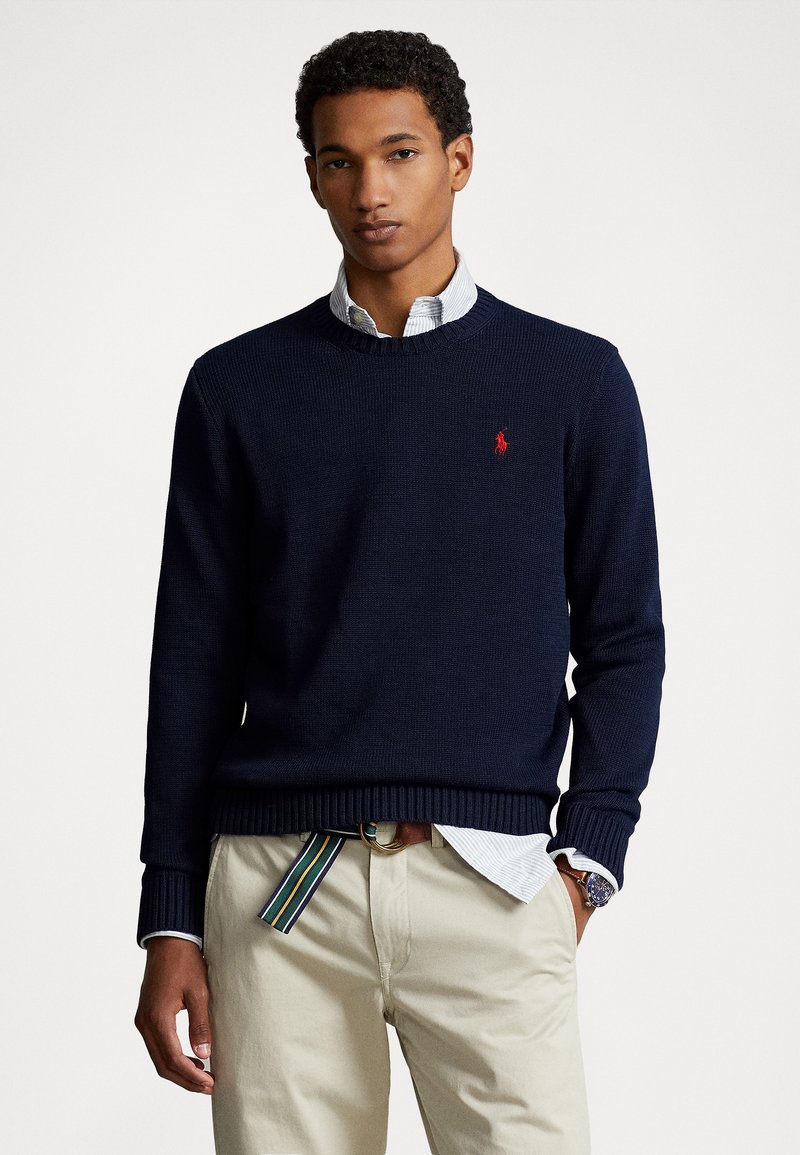 Polo Ralph Lauren LONG SLEEVE Trui hunter navy/donkerblauw Zalando.nl