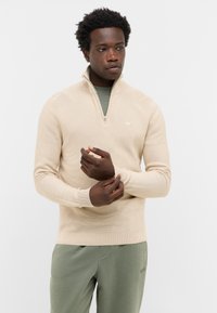 Mustang STYLE EVERETT - Strickpullover - natur