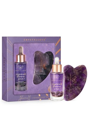 AMETHYST CRYSTALIZED SET - SERUM DO TWARZY Z AMETYSTEM I PŁ - Zestaw do pielęgnacji