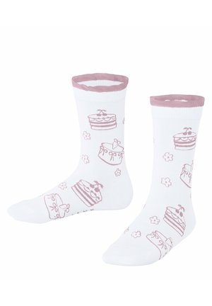 BEAUTIFUL CAKES - Sokken - white