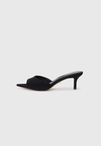 BENALDEN - Magas sarkú papucsszandálok - black