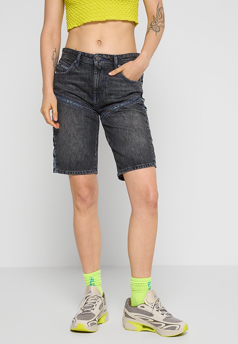Diesel Jeansshort zwart