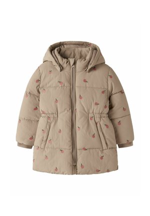 Name it, PUFFER JACKET LONG - Manteau d'hiver - brown