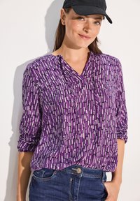 Cecil MIT SMOCK-DETAIL - Bluse - lila