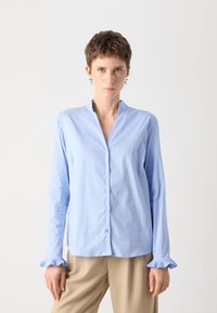 Mos Mosh PLEAT SHIRT - Camicia - brunnera blue