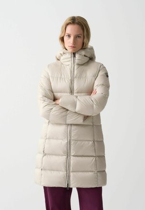 LONG WITH HOOD - Dunkappa / -rock - white