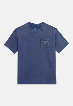 GAP, BRANNAN - T-shirt imprimé - blue track