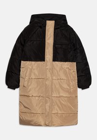 ONLY GIRLS KOGNEWBECCA LONG PUFFER - Casaco de inverno - black/tannin