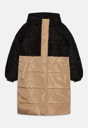 KOGNEWBECCA LONG PUFFER - Winter coat - black/tannin
