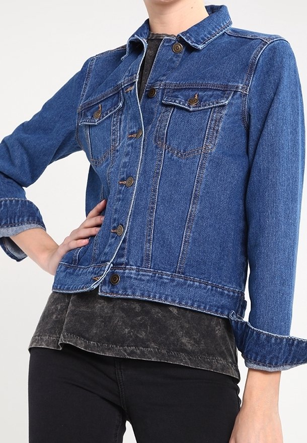 TWINTIP Jeansjacka - blue denim