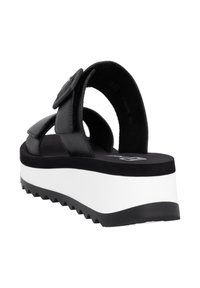 Rieker Sport Mules - schwarz