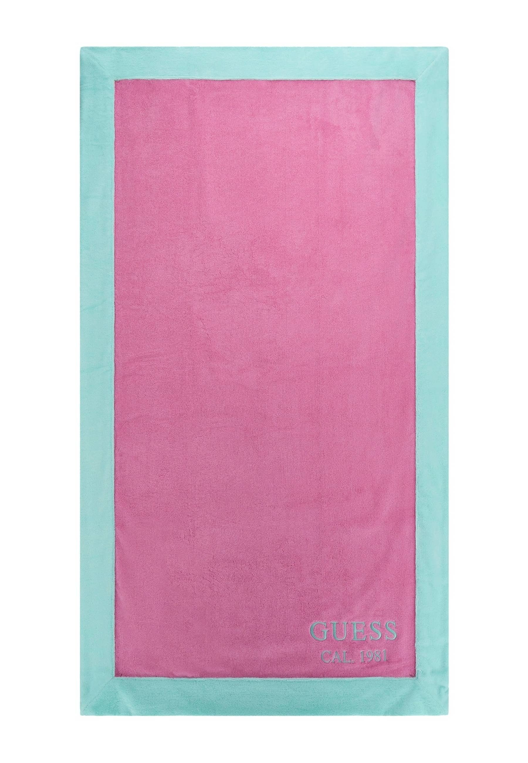 Guess LOGO Telo mare rose multi/rosa