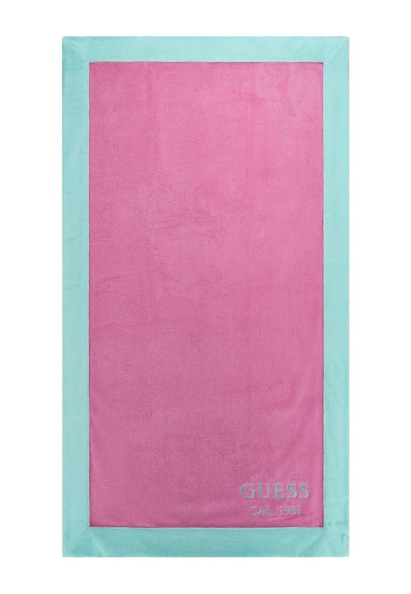 LOGO - Strandtuch - rose multi
