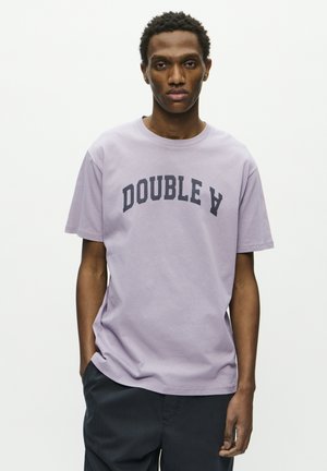 DOUBLE A BY W.W. ACE ARCH - T-Shirt print - minimal gray