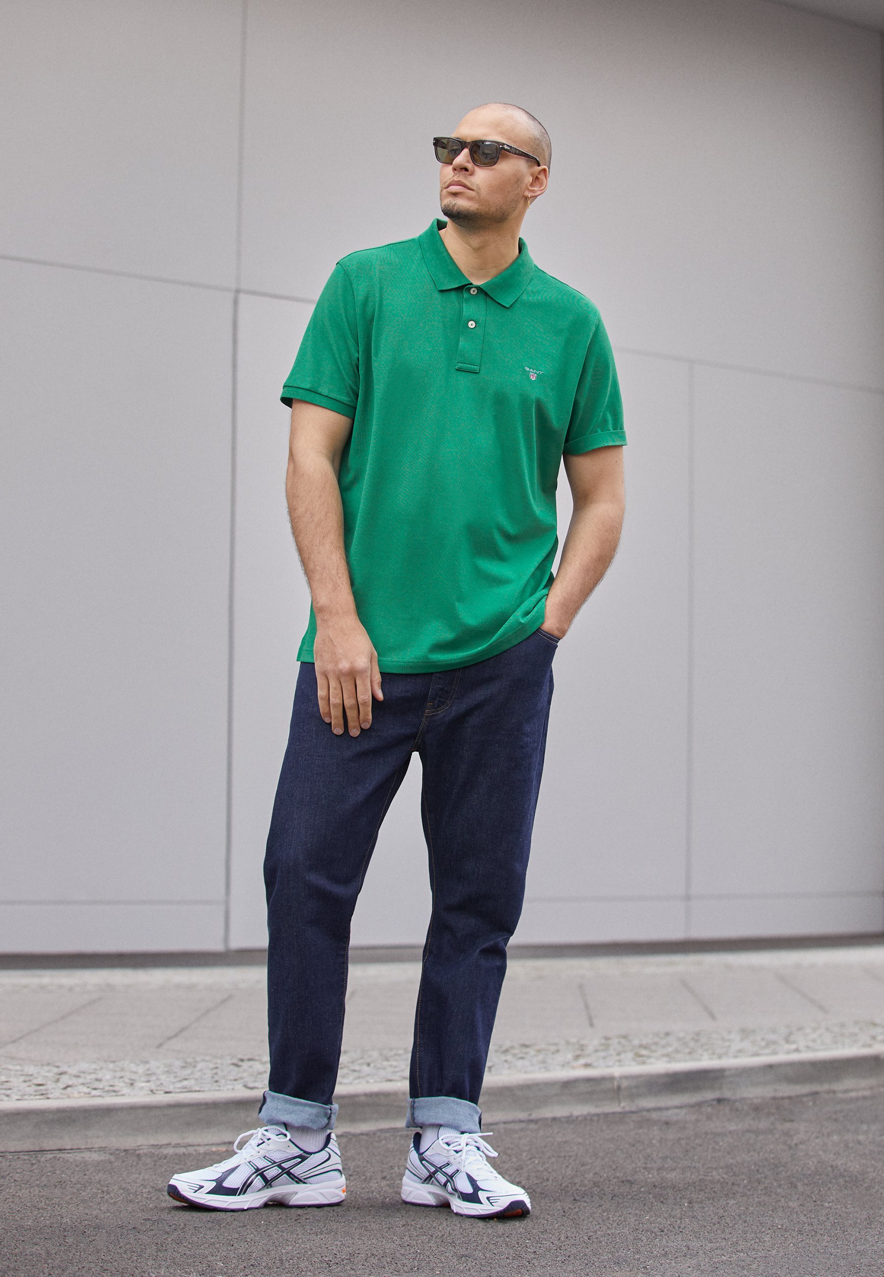 Le Gang Du Gant Vert Saison 2 GANT ORIGINAL RUGGER - Polo - lavish green/vert - ZALANDO.FR