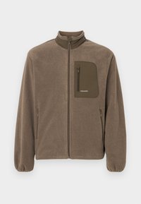DOVRE JACKET UNISEX - Fleecejacke - taupe