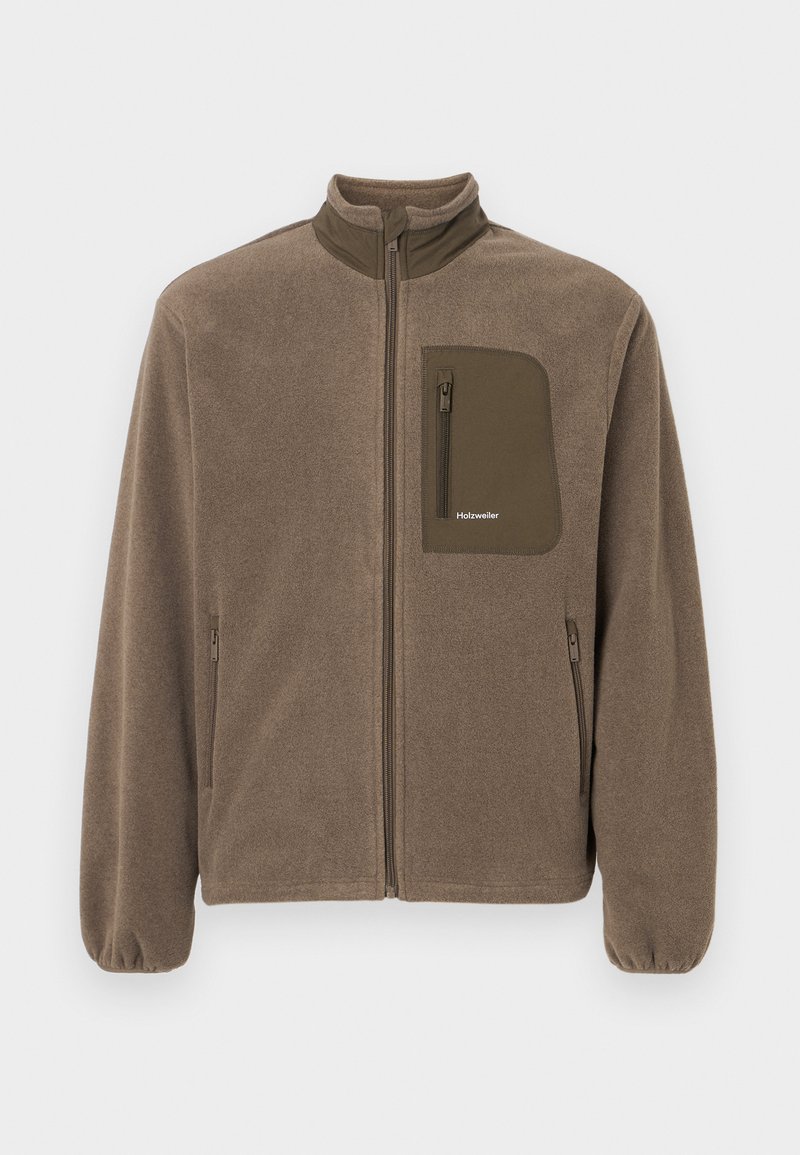 Holzweiler Fleecejacke taupe