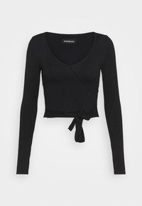Even&Odd Langarmshirt - black
