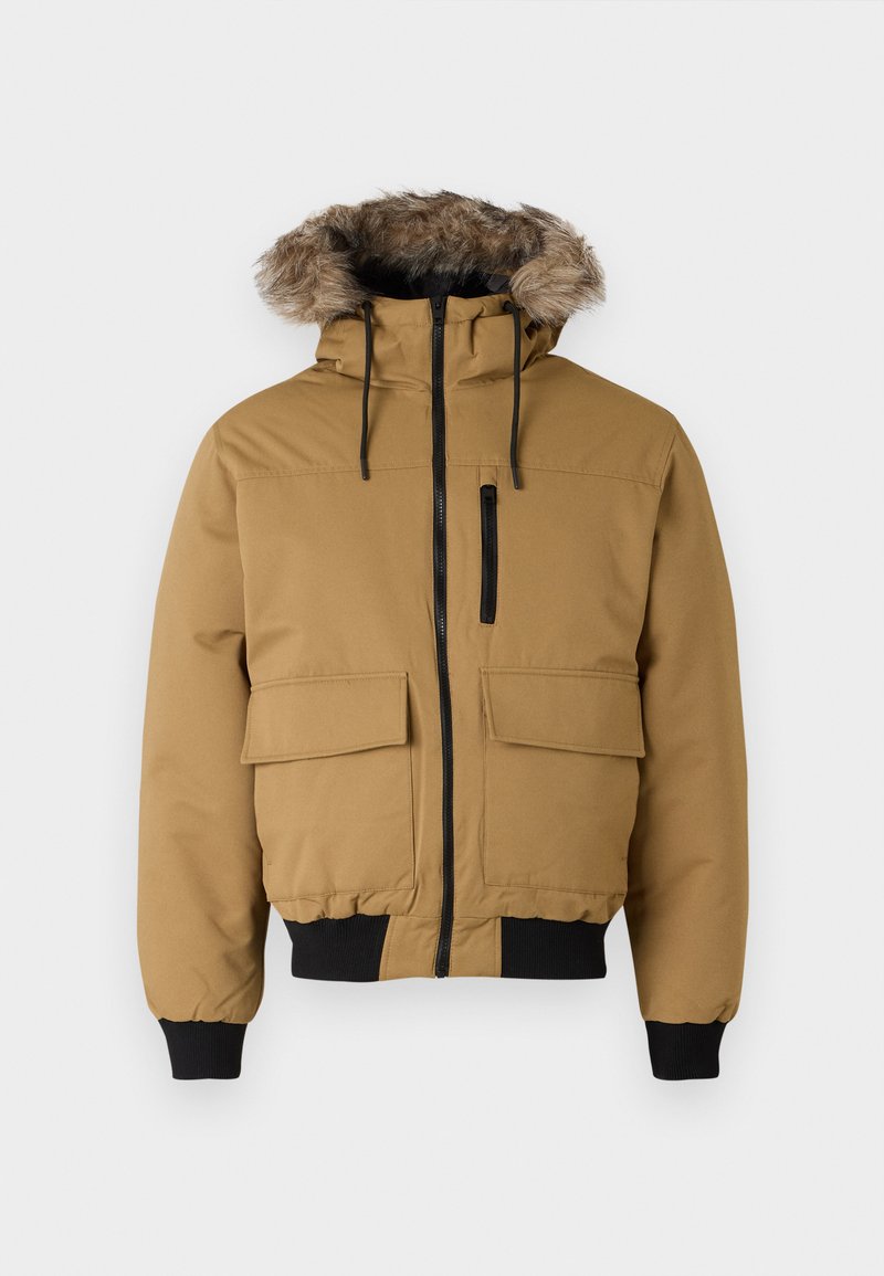 jack & jones Winterjas lichtbruin jack & jones Winterjas lichtbruin