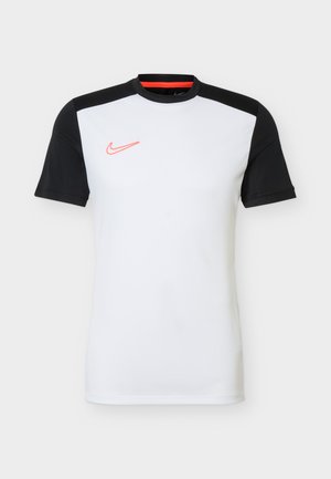 Nike Performance, ACADEMY - Спортна тениска - white/black/bright crimson