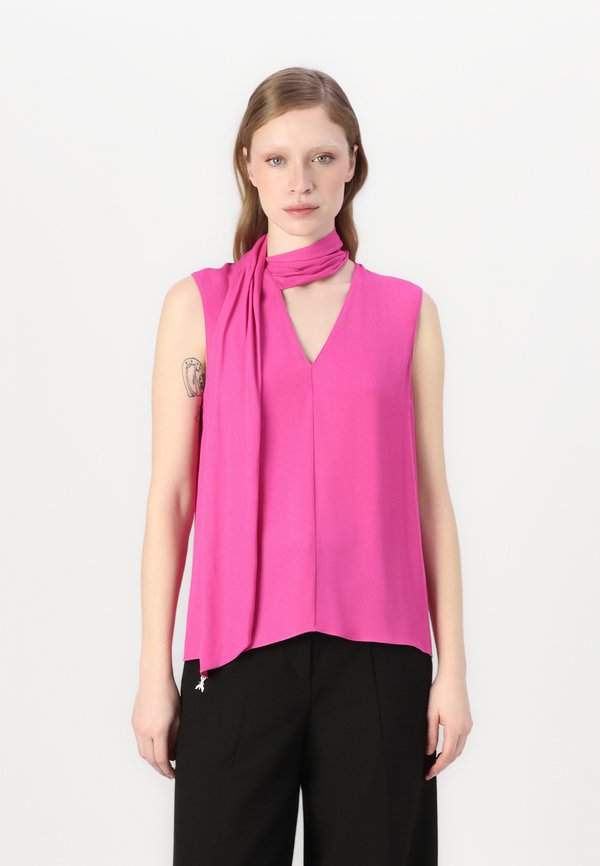 Top - fuxia