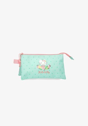 Hello Kitty, HELLO KITTY SANRIO FLORAL SCHOOL12CM - Estuche escolar - green