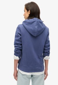 Superdry & Co ESSENTIAL LOGO - Sudadera con cremallera - mariner navy