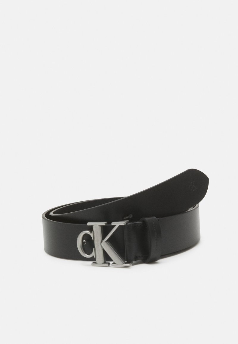 Herren Gürtel klassisch | Calvin Klein Jeans ROUND MONO PLAQUE BELT Gürtel black/schwarz - YX06211 Herren Gürtel klassisch | Calvin Klein Jeans ROUND MONO PLAQUE BELT Gürtel black/schwarz - YX06211