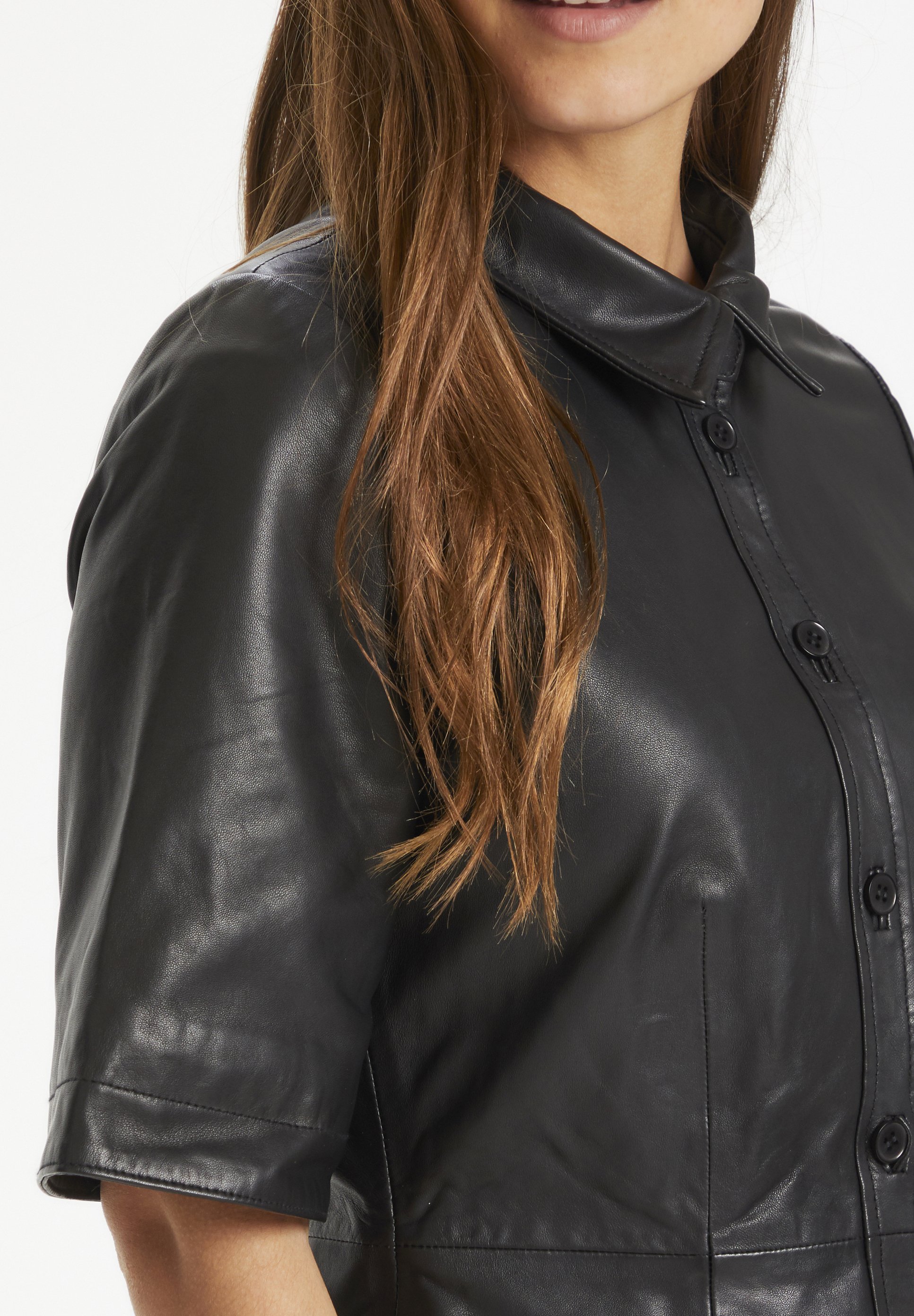 Part Two EDYTAPW Vardagsklänning black Zalando.se Part Two Skinnjacka black Zalando.se